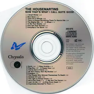 The Housemartins - Now That's What I Call Quite Good (Chrysalis 353 275) (EU 1988)