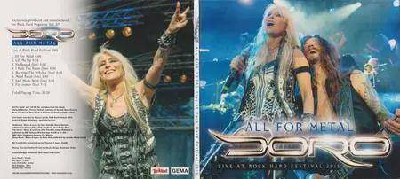 Doro - All For Metal: Live At Rock Hard Festival 2015 (2018)