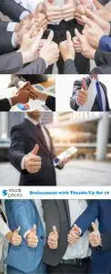 Photos - Businessman with Thumbs Up Set 18