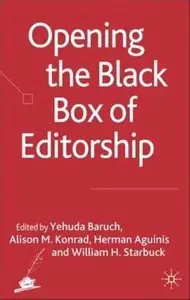 Opening the Black Box of Editorship (repost)