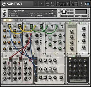 Samplephonics Dirty Modular KONTAKT