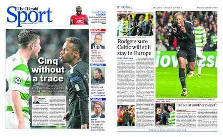The Herald Sport (Scotland) – September 13, 2017