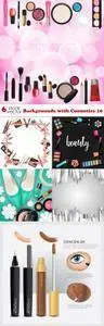 Vectors - Backgrounds with Cosmetics 10