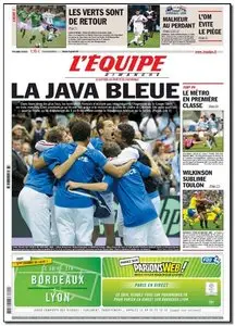 L'Equipe - Dimanche 19 Septembre 2010