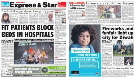 Express and Star Sandwell Edition – October 21, 2019