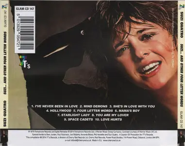 Suzi Quatro - Suzi...And Other Four Letter Words (1979) [2014, 7T’s Records, GLAM CD 147]