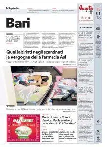 la Repubblica Bari - 12 Gennaio 2018