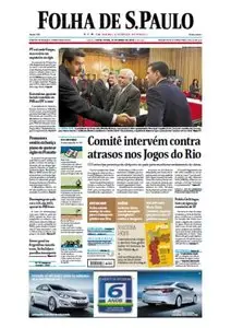  Folha de São Paulo - 11 de abril de 2014 - Sexta
