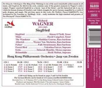 Werner Van Mechelen - Wagner: Siegfried, WWV 86C (2017)