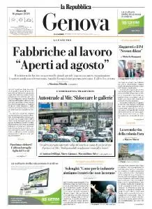 la Repubblica Genova - 16 Giugno 2020