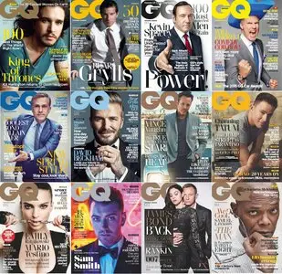 GQ British - 2015 Full Year Issues Collection