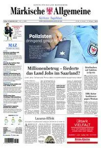 Märkische Allgemeine Kyritzer Tageblatt - 15. September 2017