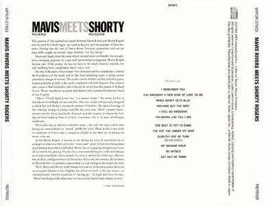 Mavis Rivers & Shorty Rogers - Mavis Meets Shorty (1962) {2014 Japan Jazz Best Collection 1000 Series WPCR-27933}