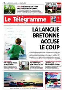 Le Télégramme Landerneau - Lesneven – 22 mai 2021