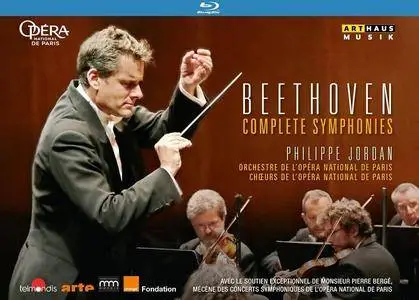 Philippe Jordan, Paris National Opera Chorus and Orchestra - Beethoven: Complete Symphonies (2016) [Blu-Ray]