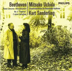 Mitsuko Uchida, Kurt Sanderling - Beethoven: Piano Concerto No.5, Variations in C minor (2000)