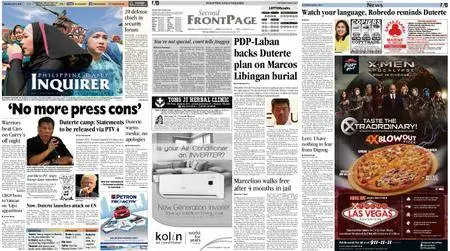 Philippine Daily Inquirer – June 04, 2016