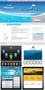 Site Templates Vectors
