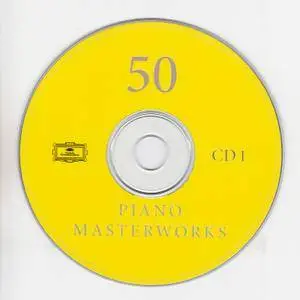 Various Artists - 50 Piano Masterworks (2017) {3CD Set Deutsche Grammophon 0289 482 8045 2}
