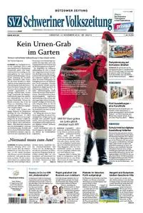 Schweriner Volkszeitung Bützower Zeitung - 12. November 2019