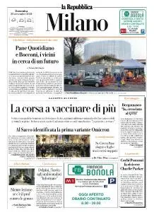 la Repubblica Milano - 28 Novembre 2021