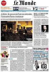 Le Monde du Dimanche/Lundi, 23./24. Février 2014