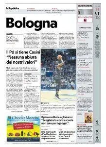 la Repubblica Bologna - 14 Gennaio 2018