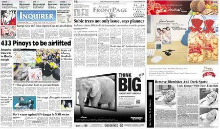 Philippine Daily Inquirer – December 01, 2008