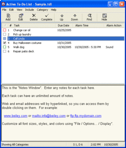 Active To-Do List 3.0