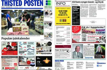 Thisted Posten – 01. november 2017