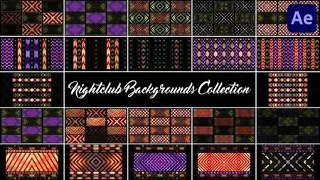 Nightclub Backgrounds Collection for After Effects 50853637