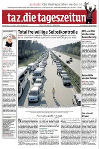 Tageszeitung TAZ vom 03 Januar 2014