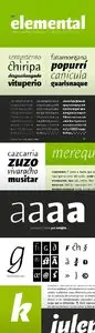 Elemental Sans Pro Font Family