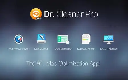 Dr. Cleaner Pro 1.1.3 Multilingual Mac OS X