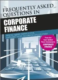 Frequently Asked Questions in Corporate Finance (repost)