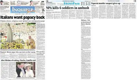 Philippine Daily Inquirer – April 10, 2005