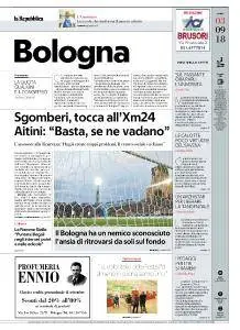 la Repubblica Bologna - 3 Settembre 2018