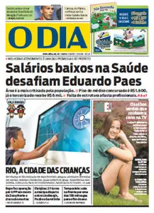 Jornal O Dia - 14 de outubro 2012 - Domingo