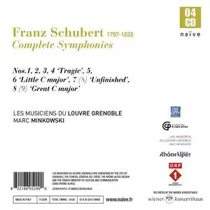 Marc Minkowski, Les Musiciens du Louvre - Franz Schubert: Complete Symphonies (2012)