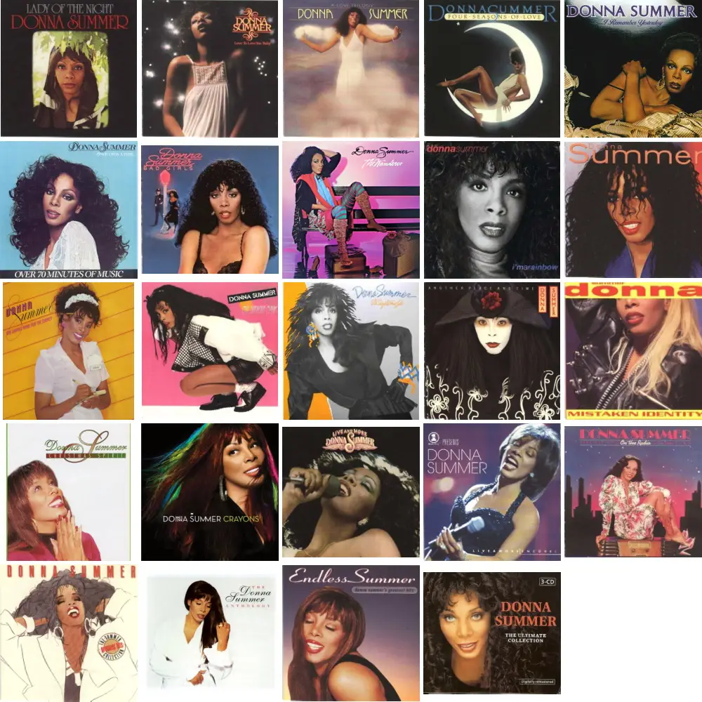 Donna Summer (1974 - 2008) - Almost all albums in lossless / AvaxHome