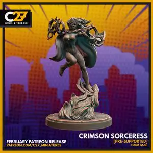 Feiticeira Escarlate - Crimson Sorceress