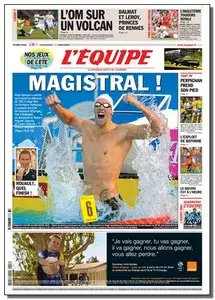 L'Equipe - Samedi 14 Aout 2010