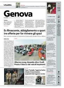 la Repubblica Genova - 22 Febbraio 2019
