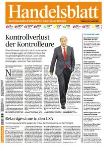 Das Handelsblatt vom 08 Januar2013