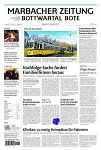 Marbacher Zeitung - 27. Dezember 2017