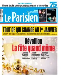 Le Parisien du Jeudi 31 Décembre 2020