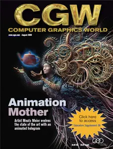 CGW Computer Graphics World Aug 2008 