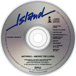 Anthrax - Among The Living (1987) {Megaforce/Island 90584-2} **[RE-UP]**