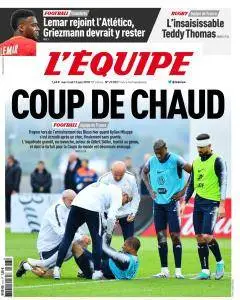 L’equipe du Mercredi 13 Juin 2018