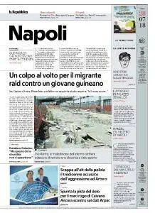la Repubblica Napoli - 28 Luglio 2018